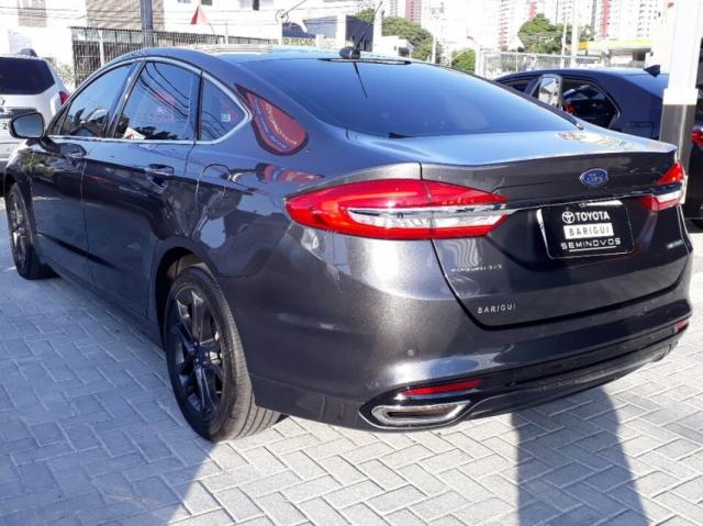 FORD FUSION SEL FWD 2.0 16V GTDI AT Cinza 2018/2018 - Foto 3