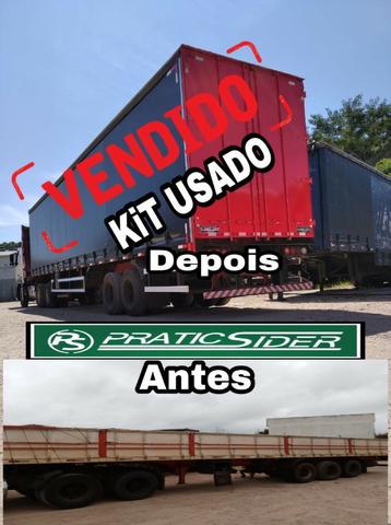 Carreta Kit Sider Usado * Promoção * bau lonado * Só 31.500,00