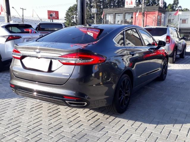 FORD FUSION SEL FWD 2.0 16V GTDI AT Cinza 2018/2018 - Foto 4