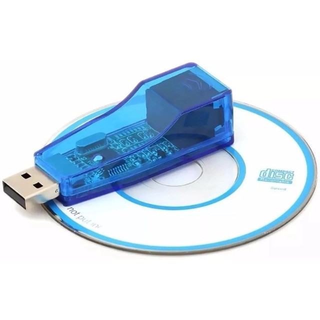 Placa De Rede Externa Usb 2.0 10/100mbps - Lan Ethernet Rj45 - Foto 2