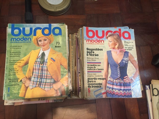 Coleção de revistas - Burda Moden - décadas de 1960 e 1970 - Foto 5
