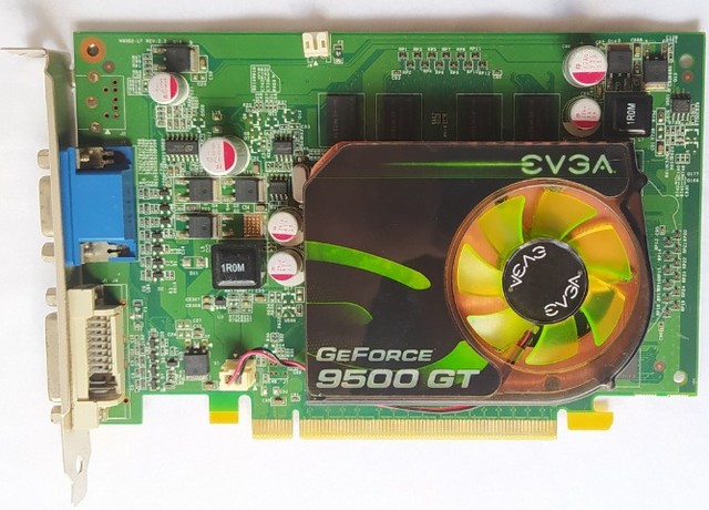 Placa de Vídeo GeForce 9500 GT 1GB