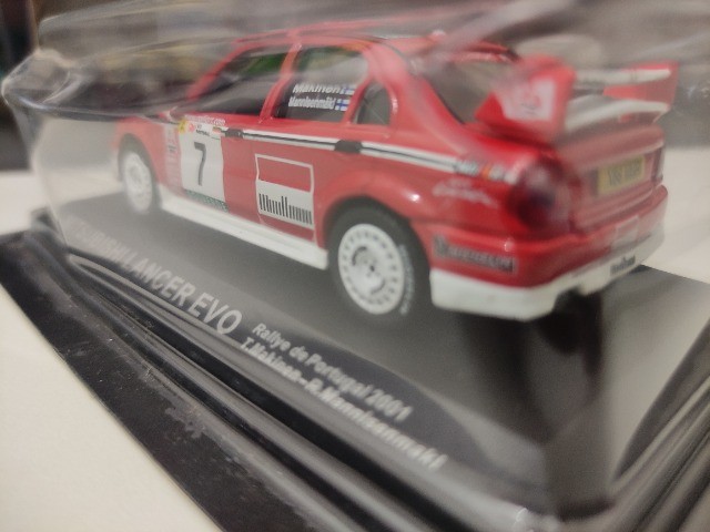 Mitsubishi Lancer - Vencedor Rally 2001, Ixo 1:43 Miniatura - Foto 3