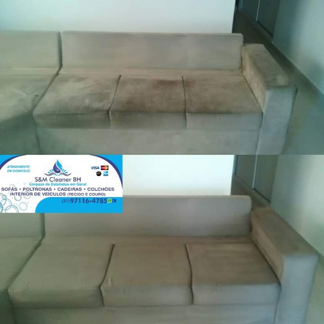 Limpeza de sofá - Móveis - Cidade Nova, Belo Horizonte 1118838309 | OLX