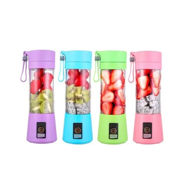 Liquidificador Portátil USB Recarregável preparar Sucos Vitaminas Shakes - 488 - Foto 5