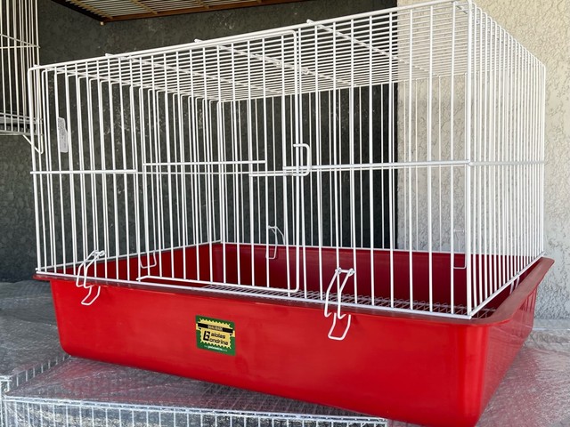 GAIOLA GRANDE PARA MINI COELHO E PORQUINHO DA ÍNDIA  - Foto 3