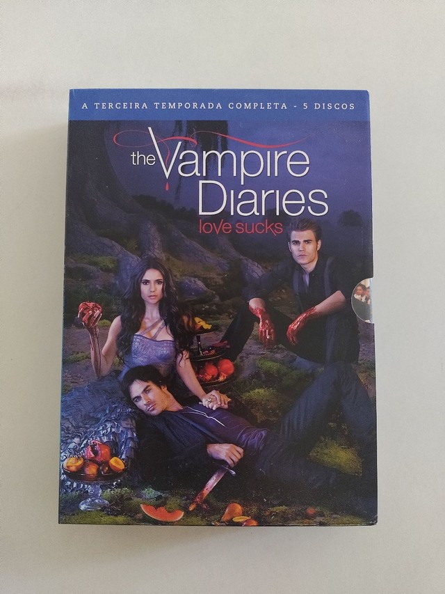 DVD BOX - THE VAMPIRE DIARIES - 1° TEMPORADA COMPLETA - 5 DISCOS