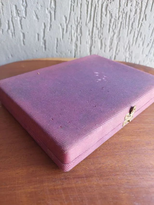 Antigo raro jogo café prata 90 artesanal floral  - Foto 2