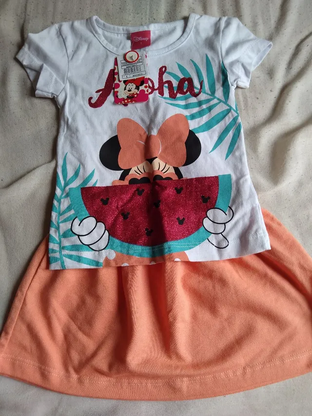 Vendo conjunto novo menina 1 ano