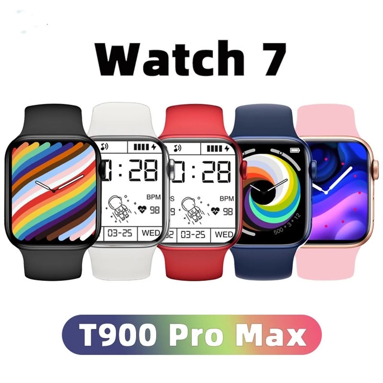 RELOGIO INTELIGENTE SMART WATCH T900 PRO MAX HIWATCH PRO FAZEMOS ENTREGA - Foto 5