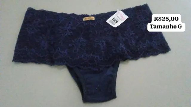 Calcinha feminina tamanho G