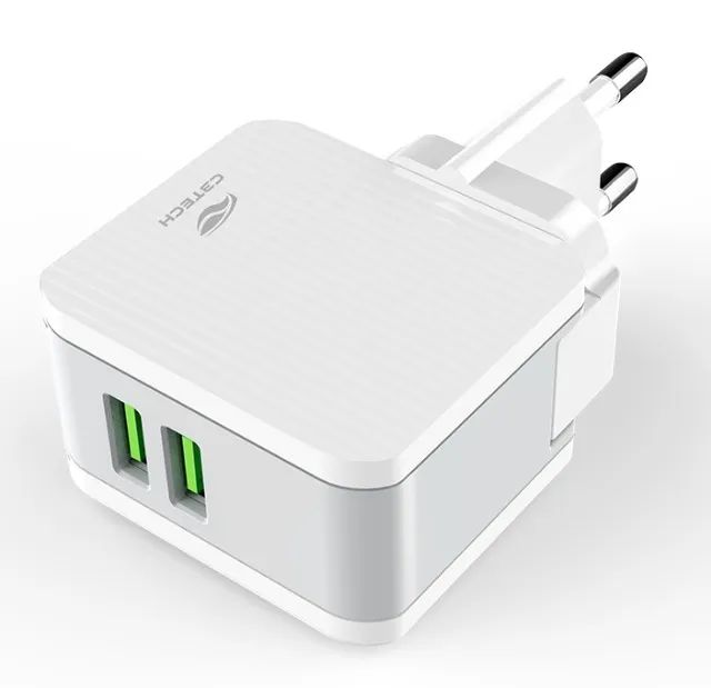 CARREGADOR USB 2,4A C3TECH UC-215WH BIVOLT