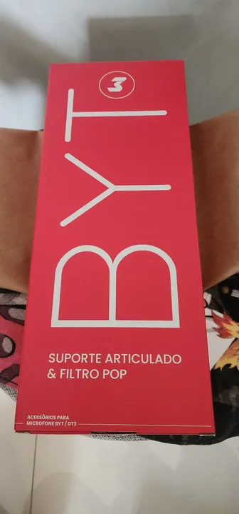 Kit suporte de microfone com filtro pop BUT/DT3