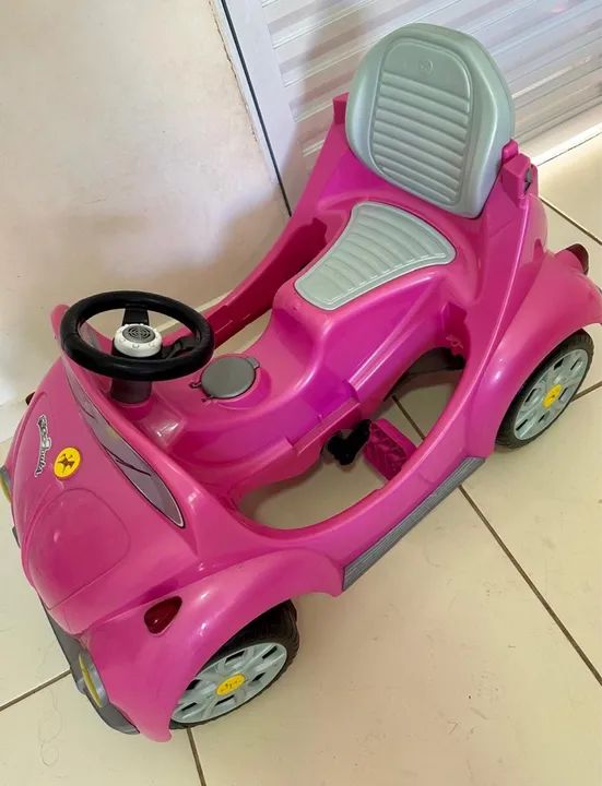 Fusca infantil rosa - Foto 2