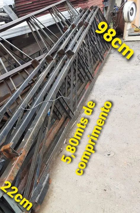 3 - TRELIÇAS EM GRAU 5,80MTS //// R$1900,00 - Foto 2