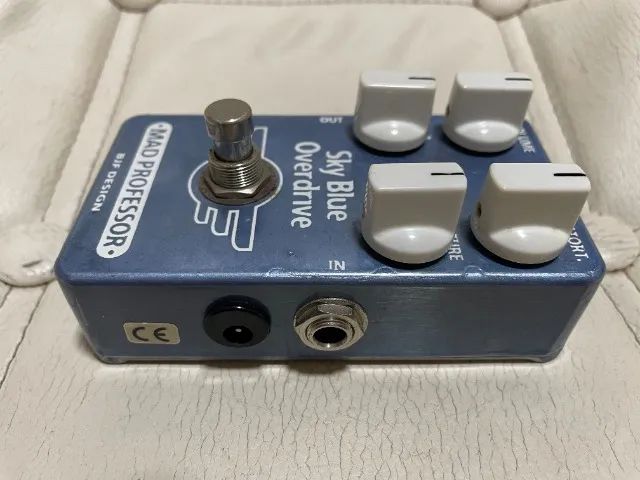 Pedal Mad Professor Sky Blue Overdrive - BJF - Feito a Mão na