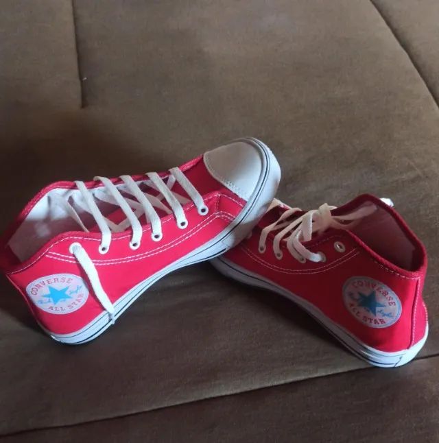 Tênis All Star 36/37 Vermelho Novo - Venda por compra errada - 40 - Foto 4