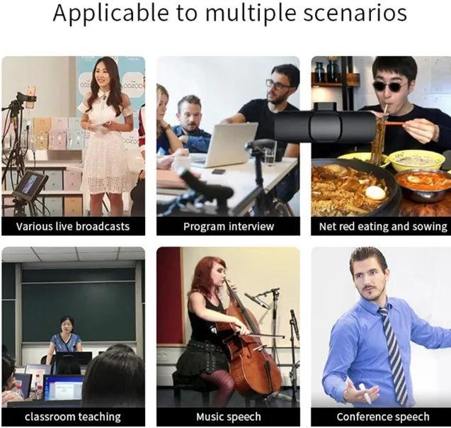 Microfone de lapela sem fio para iPhone - Foto 4