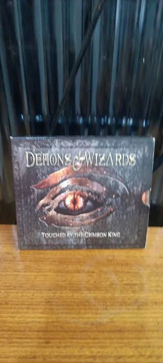 CD - Demons Wizards - Touched by The Crimson King