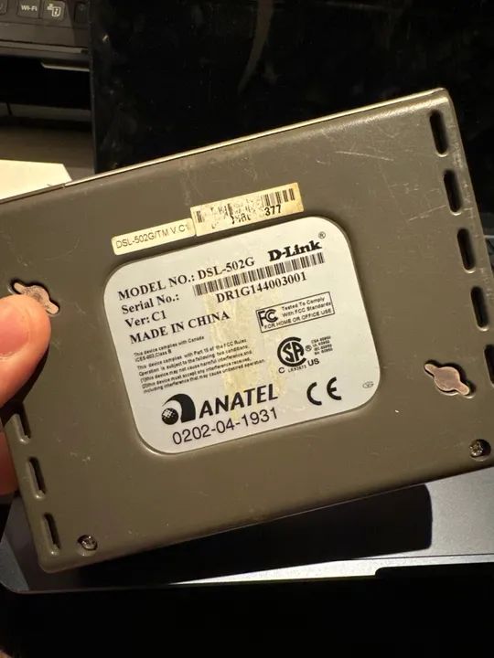 Roteador ADSL D-Link 502G  - Foto 3