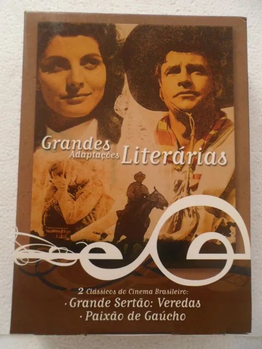 DVD Box Grandes Adaptações Literárias Grande Sertão: veredas - Paixão de Gaúcho