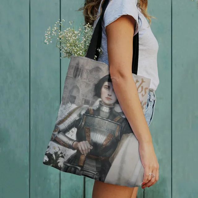 bolsa Ecobag: Joana d'Arc (Albert Lynch) - Foto 2