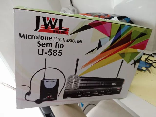Microfone sem fio jwl U-585 - Foto 2
