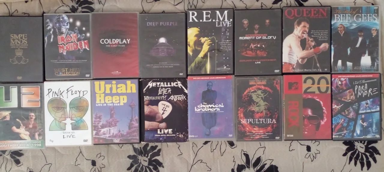 Dvds Rock originais 