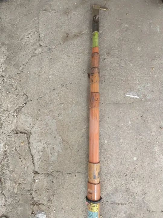 Vara de manobra abertura e fechamento de chaves faca e fusível 25