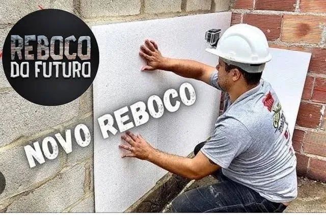 Reboco térmico com isopor 