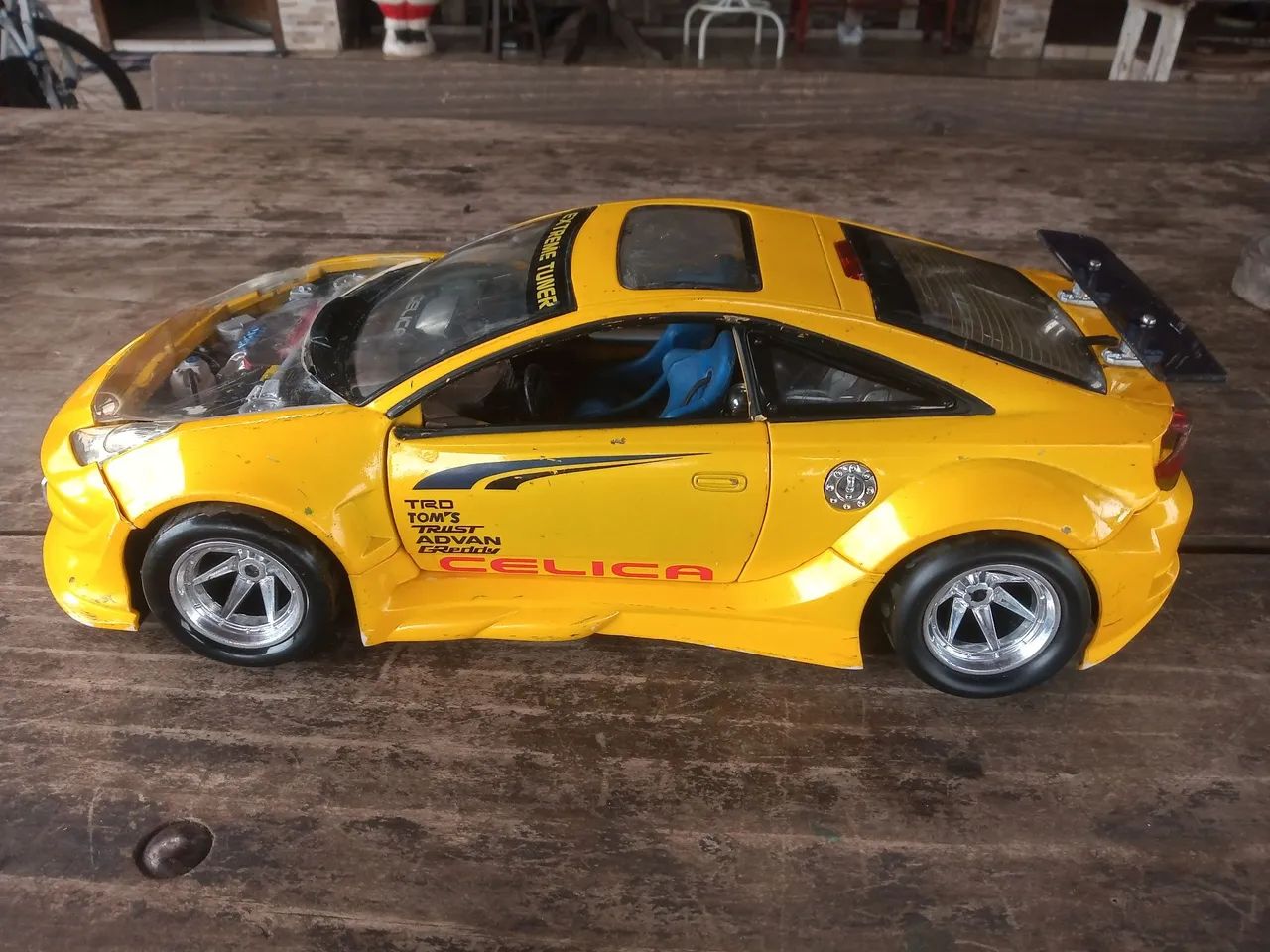 Miniatura Toyota celica 39cm - Foto 5