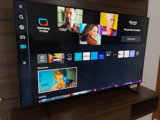 TV QLED Samsung 55 - único dono com nota - Foto 4