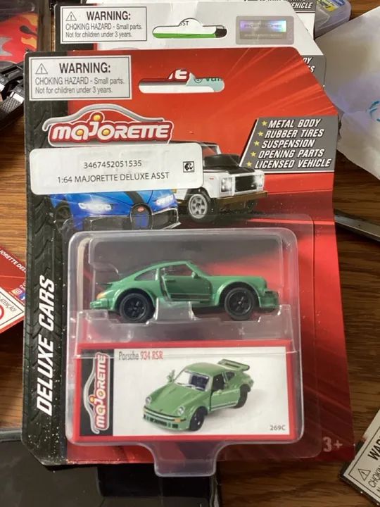 Porsche 934 RSR Majorette 1:64 Deluxe