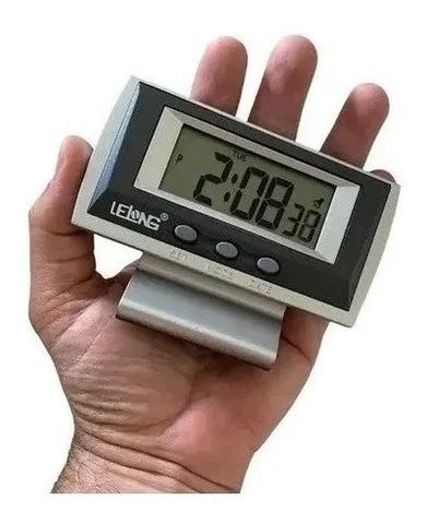 Relógio de Mesa Digital Despertador Alarme Lelong LE-8115 - 384 - Foto 2