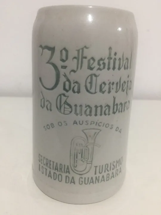 Caneca antiga do terceiro festival da cerveja da Guanabara !!!