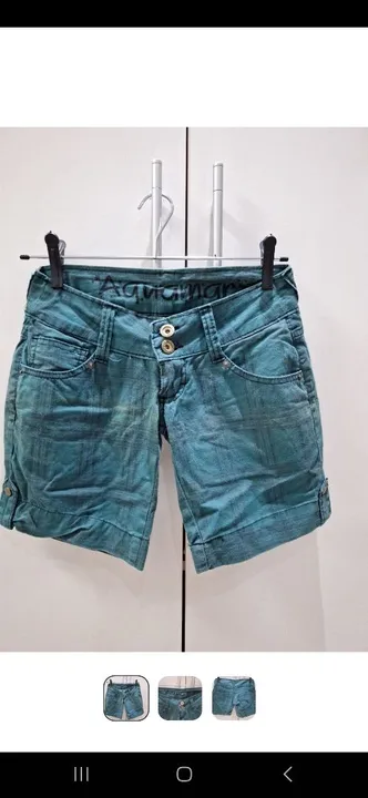 Bermuda jeans pouca usada