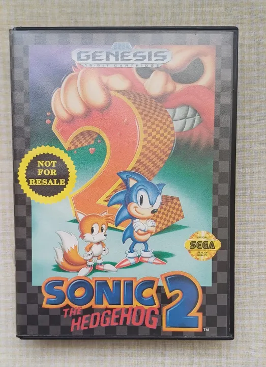 Sonic 2 - Sega Genesis - USA