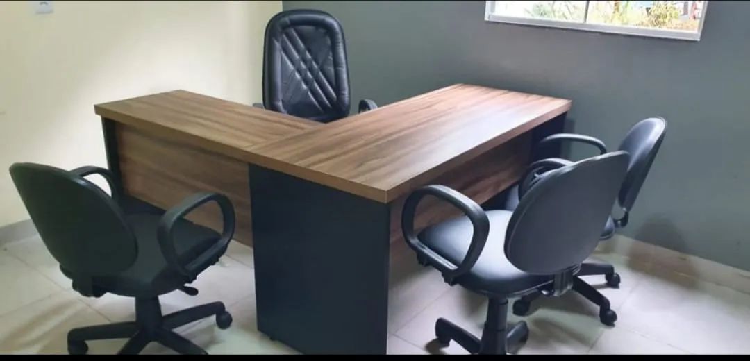 Mesa em L para escritório 64872310312707122