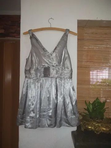 Blusa Festa Prata Chic 