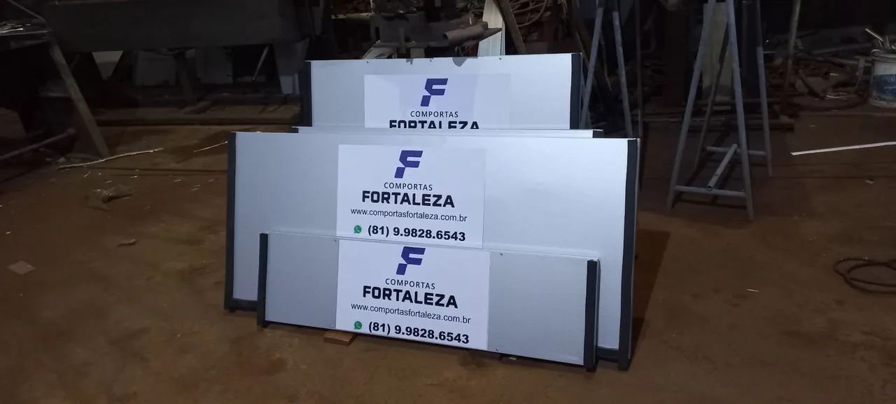 Comportas anti alagamento / anti-enchente