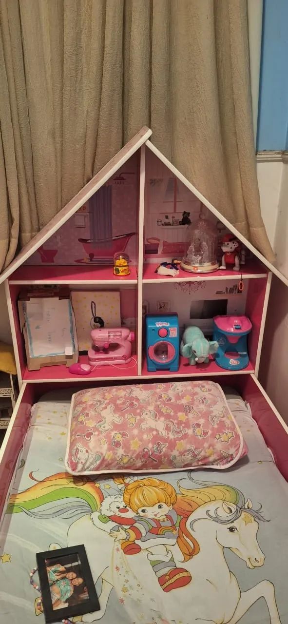Cama Infantil Casinha Menina - Foto 5