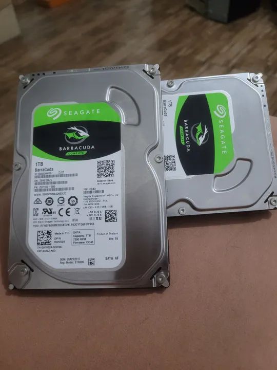 x2 HD Seagate Barracuda 1TB SATA