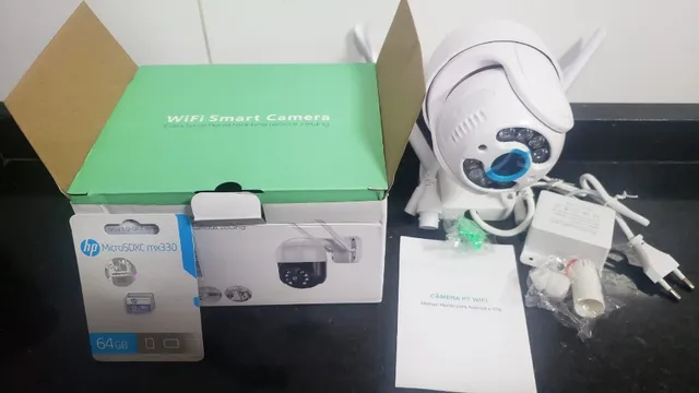 Câmera Externa + Cartão de Memoria 64g para gravação