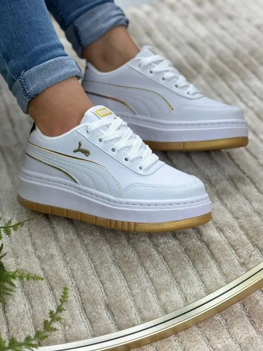 Tãªnis Zatz Tenis Zatz Chunky Branco Tãªnis Zatz Tenis Feminino