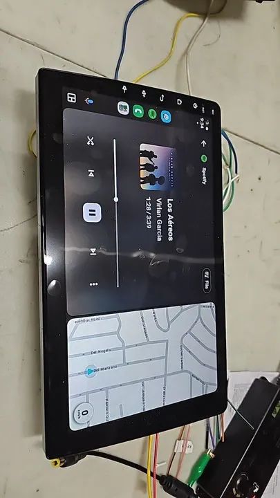 Multimídia Android Auto Rádio para Carro Tela Touch