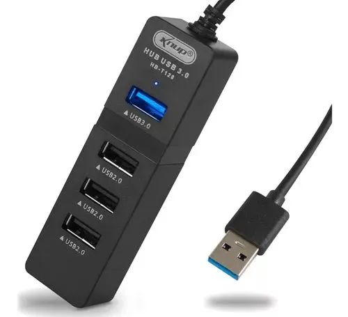 Hub USB 3.0 e 2.0 com 4 portas USB - Foto 3