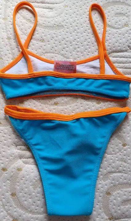Biquini infantil tam 6 - Super Poderosas (Novo) - Foto 3