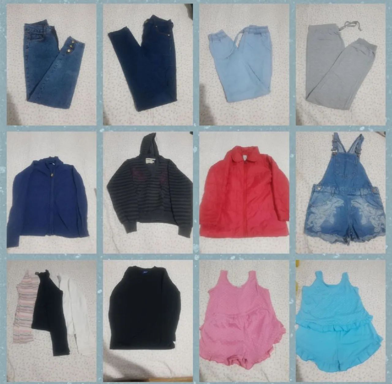 Lote de Roupas Infantis menina 10/12 anos