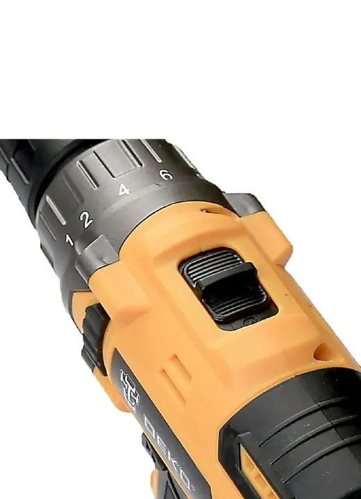Parafusadeira e Furadeira da Deko 12V 3/8 Pol. com Bateria e Carregador + Garantia - Foto 4