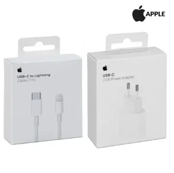 Kit Carregador Turbo 20w Original Apple